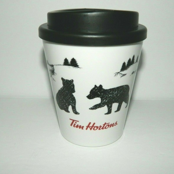 Tim Hortons Kitchen Tim Hortons Bear Cubs Travel Tumbler Cup 8 Oz 28